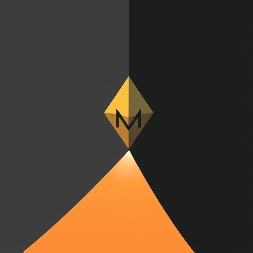 Monero 數位現金隱私與功能轉換的趣味插圖,象徵不可追蹤路徑