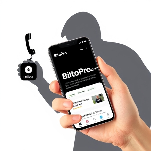 手牢牢握住手機顯示幣託官方網站，阻擋釣魚詐騙陰影並標註165反詐專線的防詐插圖