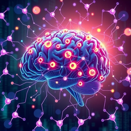 Bittensor 多樣 AI 模型如神經元貢獻智慧構築去中心化大腦的生動插圖