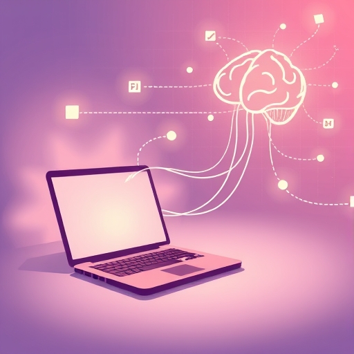 用戶筆電發光貢獻閒置頻寬到 AI 大腦的 Grass DePIN 挖礦示意圖