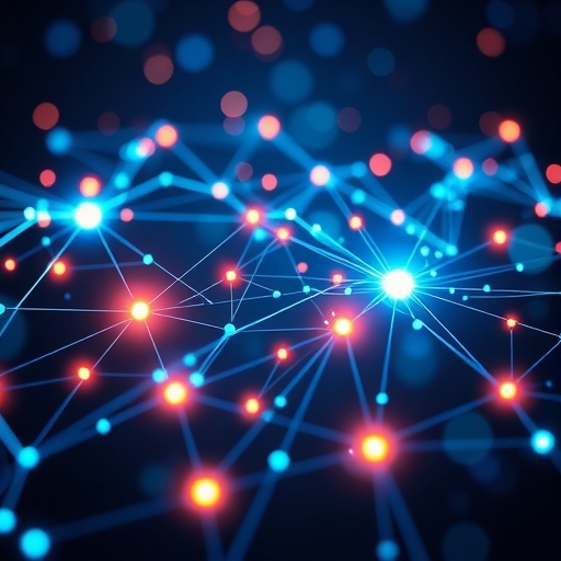 TRON 區塊鏈去中心化網路圖示,展示內容創作者直接與消費者連接,無需中間商