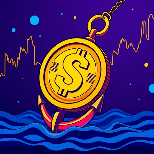 USDT 穩定幣數位美元與加密市場波動錨點插圖