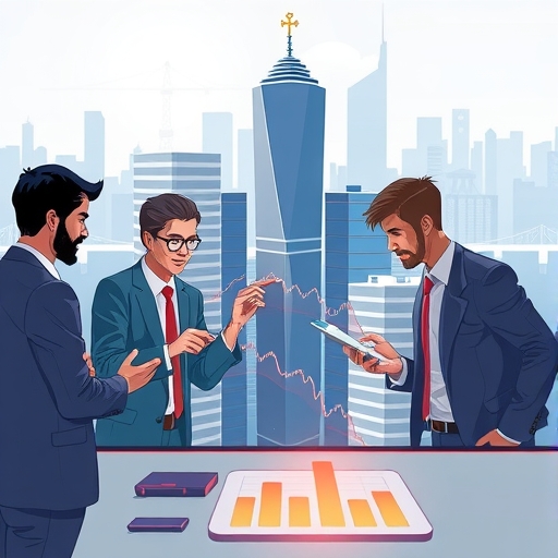 多樣交易者與幣安自動減倉風險指示介面互動的示意圖