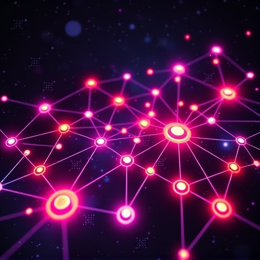 未來區塊鏈網路互聯示意圖，展示 POL 代幣在 Polygon 生態中的核心角色