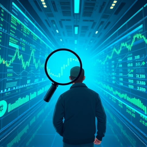 幣安合約交易投資者小心探索未來圖表，避免風險爆倉的警示圖示