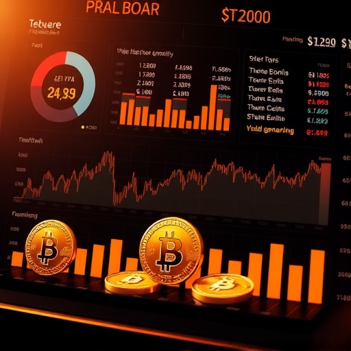 Ondo Finance 代幣化美國國債與收益型穩定幣的金融儀表板圖示，展示 RWA DeFi 運作介面