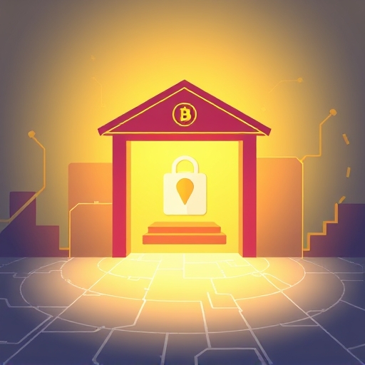 MAX 交易所與銀行安全連接保障台幣資金的數位插圖