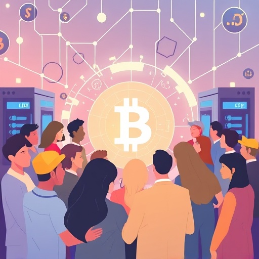 幣安挖礦社群參與圖：多元人群圍繞發光加密貨幣網路與挖礦機背景