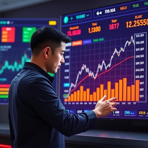 幣安網格交易參數調整與風險管理介面示意圖