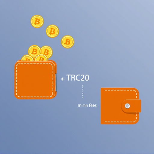 數位錢包透過 TRC20 網路低手續費轉移 USDT 到幣安交易所的加密貨幣提領優化插圖